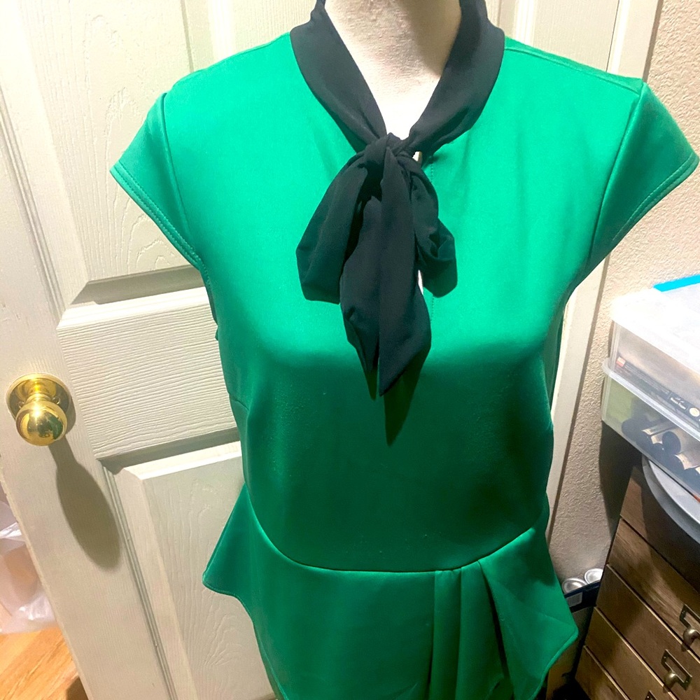 Beautiful green dress